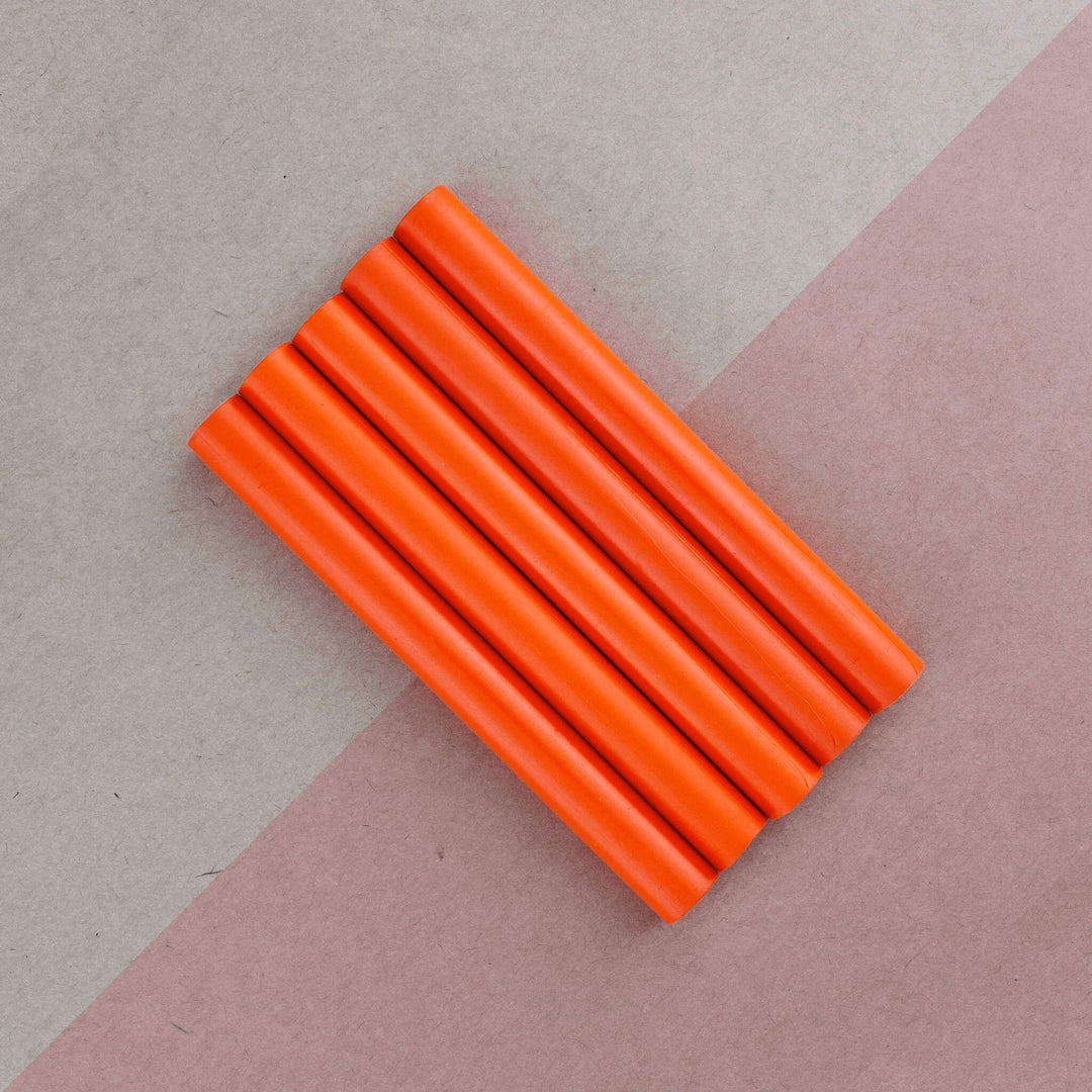 Sealing Wax - Orange Glue Gun Sealing Wax Stick