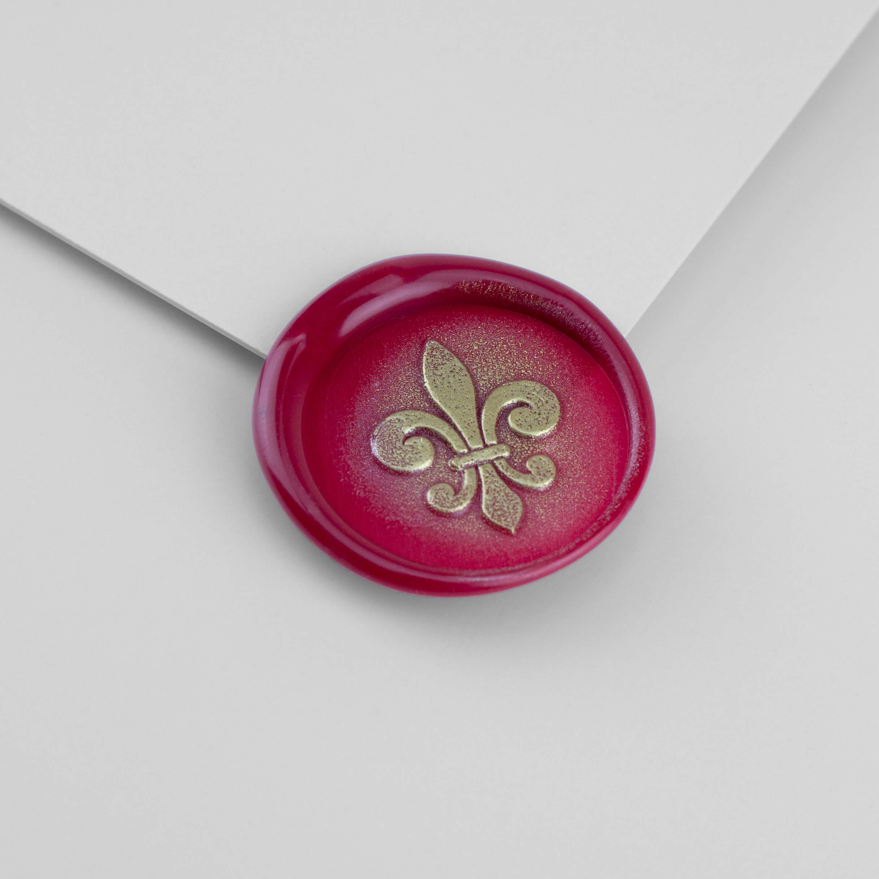 Fleur de Lis Self Inking Stamp  Personalized Stamp by Three